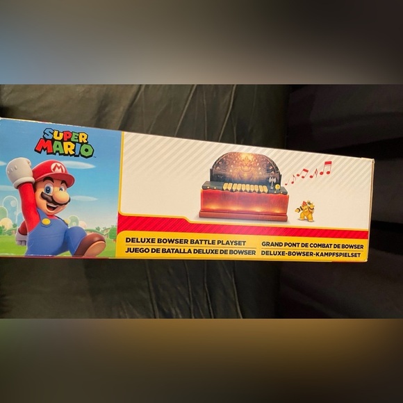 Super Mario Bros Deluxe Bowser Battle Playset Brand New - Picture 12 of 12